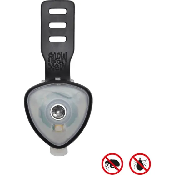 MAX & MOLLY Soundshield Ultraschall-Schutz gegen Zecken & Flöhe, Schwarz