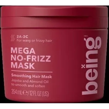 Being Mega No Frizz Masque, 354 ml, für lockiges Haar