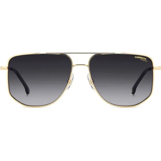 Carrera 355/S Sonnenbrille Herren Rechteckig 59mm Gold/Schwarz