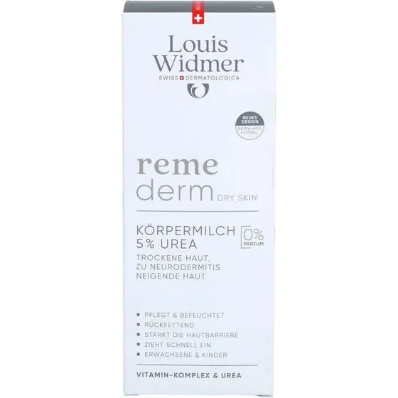 Louis Widmer Remederm Dry Skin Körpermilch 5% Urea 200 ml