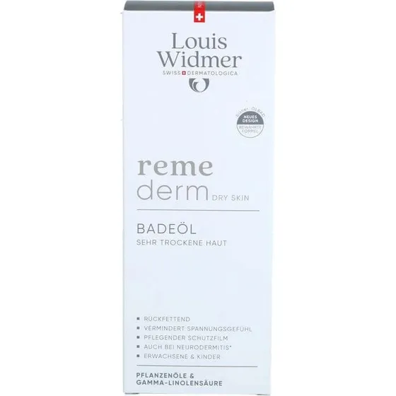 Louis Widmer Remederm dry Skin Badeöl 250 ml