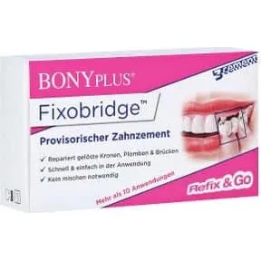BonyPlus Fixobridge Temporärer Zahnzement 7 g