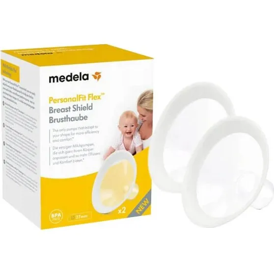 Medela PersonalFit Flex Brusthaube, Größe L (27 mm), 2 Stück