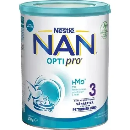 Nestlé NAN OptiPro 3 Milchpulverformel, +12 Monate, 800 g