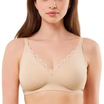 Triumph Amourette Minimizer BH ohne Bügel, Beige, 80E