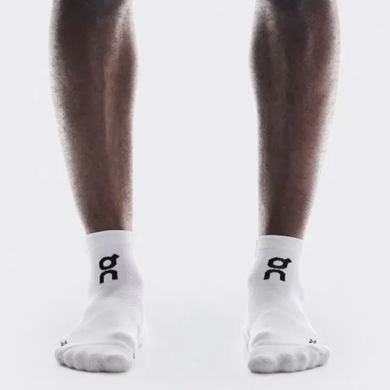 On Core Run Socks Mid 2-Pack - Grau - Unisex