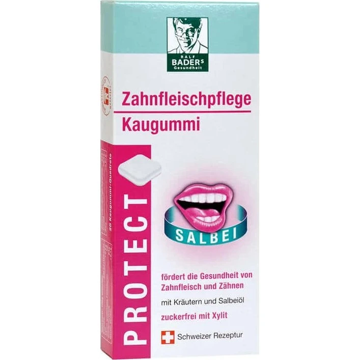 BADE Rs Protect Zahnfleischpflege Kaugummi, 20 Stück