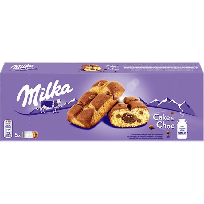 Milka Gebäck Choco & Cake Alpenmilch 175g