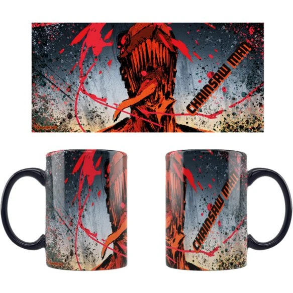 Crunchyroll Chainsaw Man Tasse - 320 ml Anime Mug