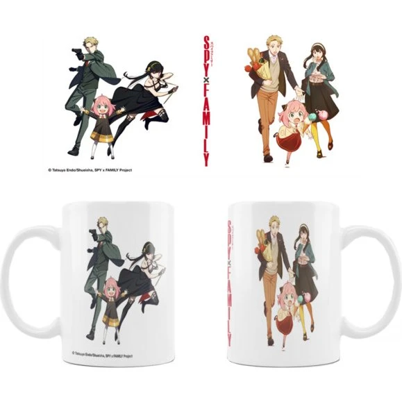 Crunchyroll Spy x Family Tasse - Shopping & Killing Design