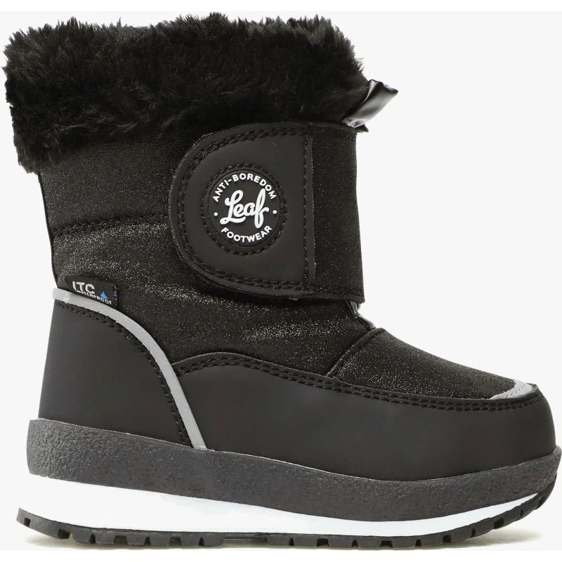 Leaf Nautisk Winterstiefel Schwarz