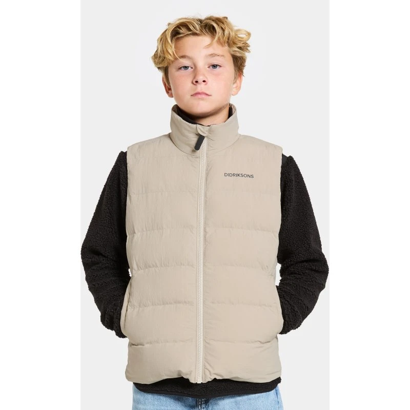 Didriksons Kilo Weste, Clay Beige, Gr. 160