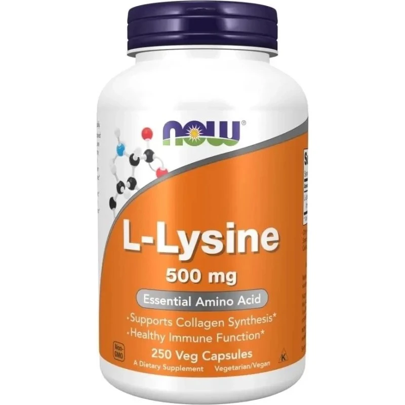 Now Foods L-Lysin 500 mg, 250 Tabletten