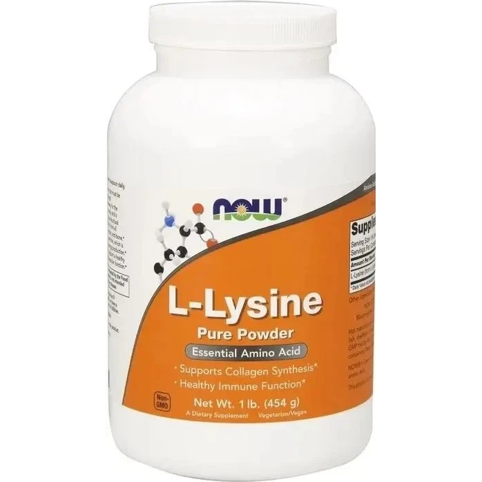 NOW FOODS L-Lysin 454 g
