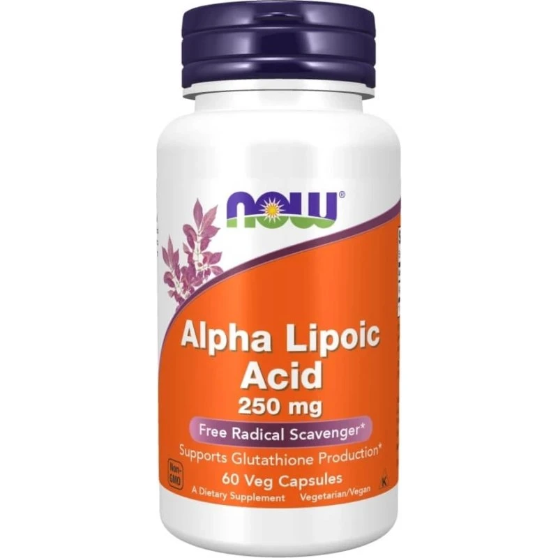 Now Foods Alpha-Liponsäure 250mg - 60 Kapseln