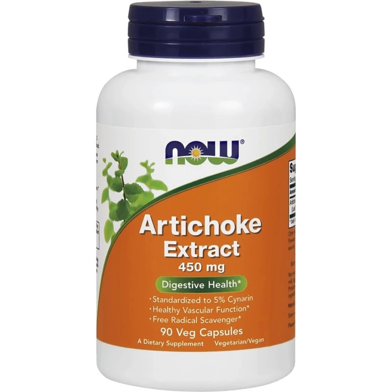 Now Foods Artischocken-Extrakt, 450 mg (5% Cynarin), 90 Kapseln