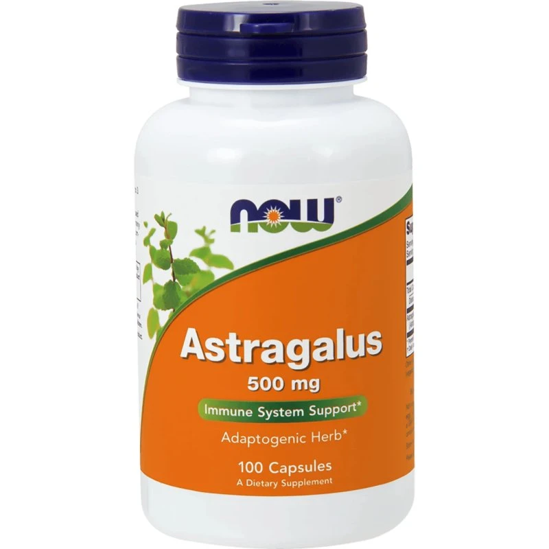 Now Foods Astragalus 500 mg, 100 Kapseln