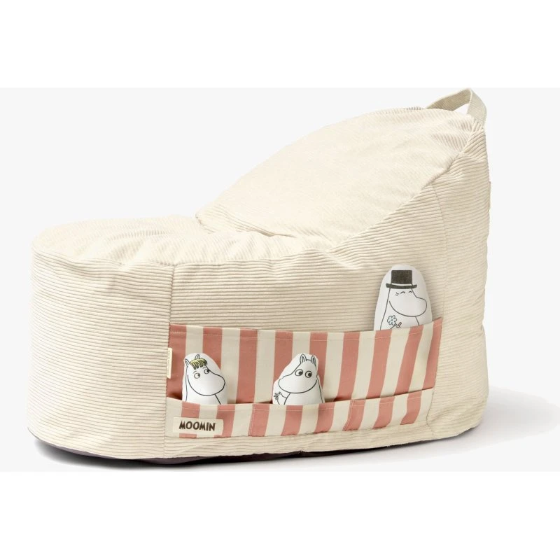 Kids Concept Mumin Sitzsack mit 3 Stofffiguren