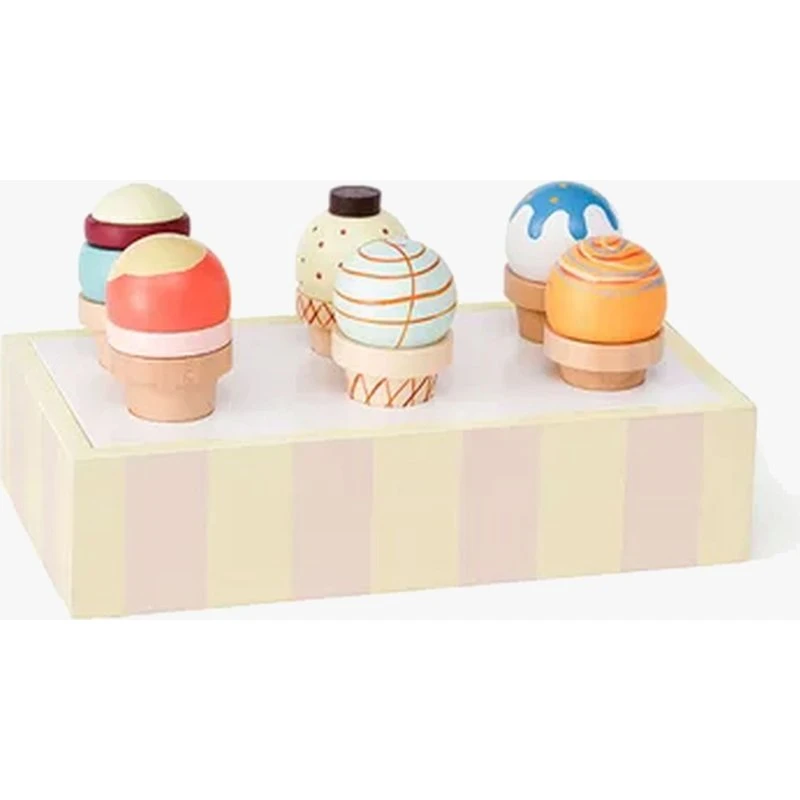 Kids Concept Waffeleis Set mit Holzständer