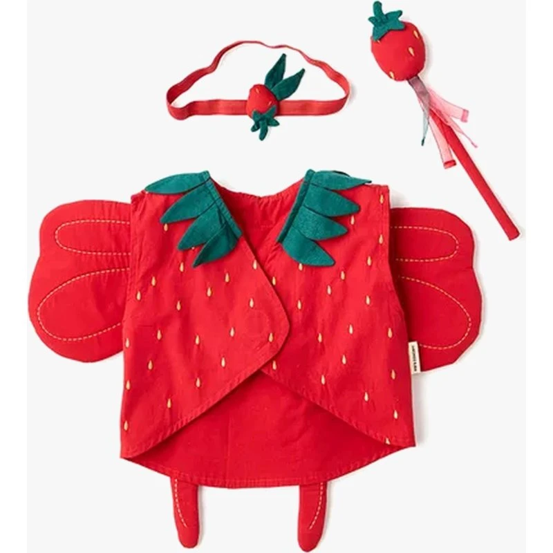 Kids Concept Erdbeerkostüm Set für Kinder