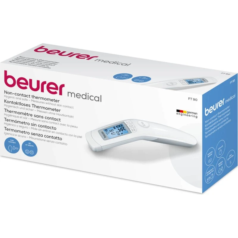 beurer FT 90 Kontaktloses Infrarot-Fieberthermometer