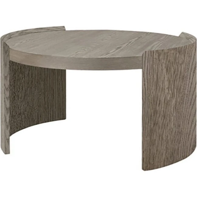 Artwood Oakland Couchtisch Ø80 cm Antikgrau
