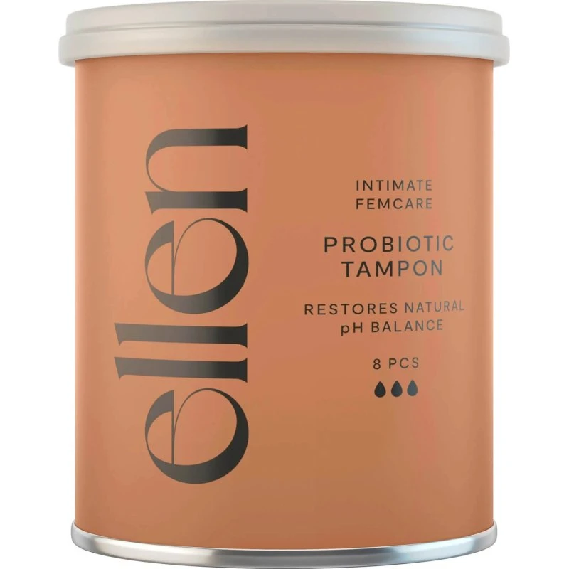 Ellen Probiotic Tampons Super, 8 Stück