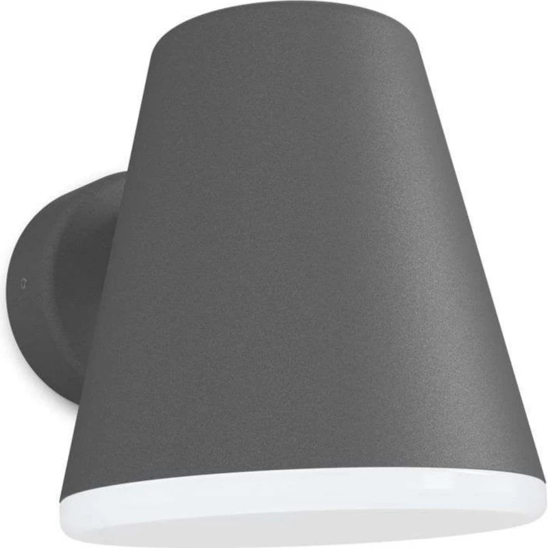 Belid Mist Außenwandleuchte Graphit mit Opalglas