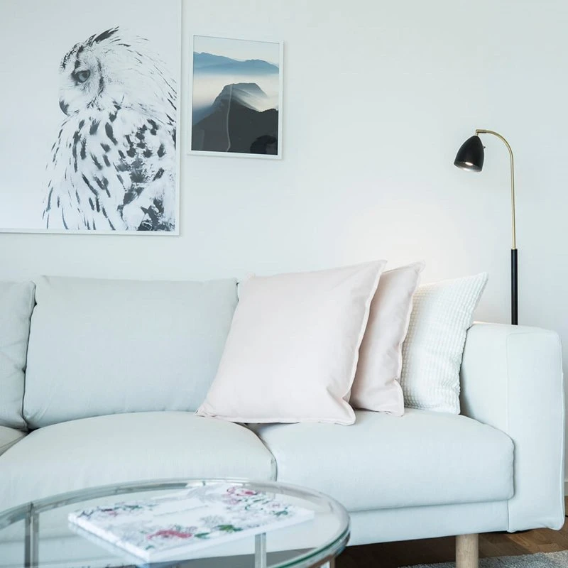Belid Deluxe Stehleuchte Weiß/Messing - LED-Designlampe