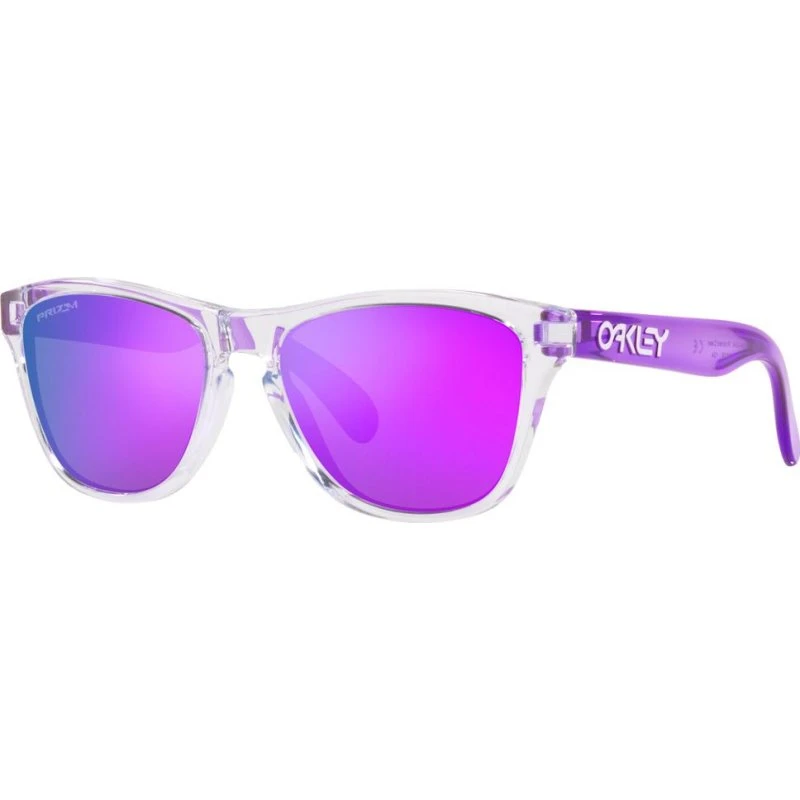 Oakley Frogskins Xxs Sonnenbrille Clear Prizm Violet