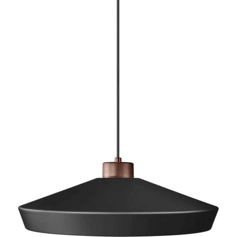 Herstal Edge Pendelleuchte Large Black - Moderne Metall-Hängelampe