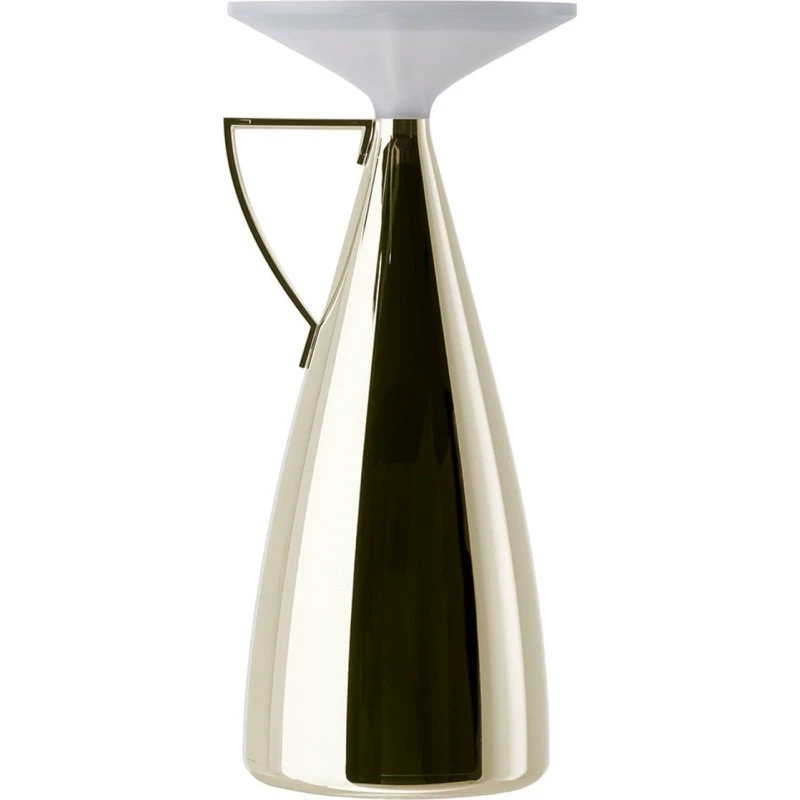 Kartell Camomille LED-Akku-Tischleuchte, Creme, 24 cm