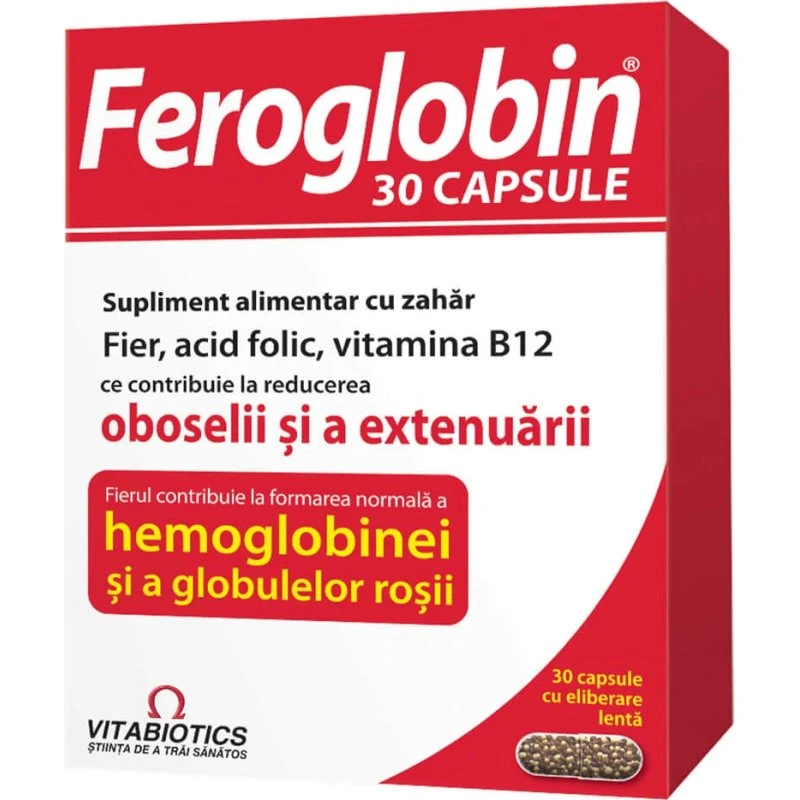 Vitabiotics Feroglobin B12, 30 Kapseln