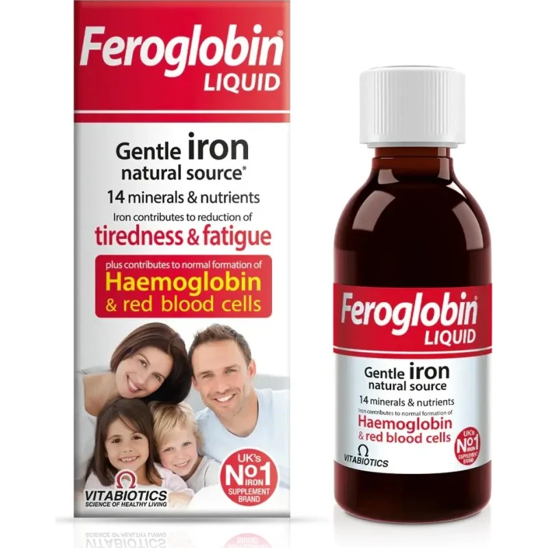 Vitabiotics Feroglobin B12 Sirup, 200 ml