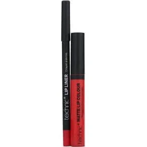 Technic Lip Kit Matte Shade Lady Bird - Lippenstift & Lipliner Set
