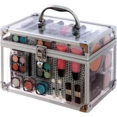 Technic Beauty Case Komplettes Make-up-Set mit Aufbewahrungstasche