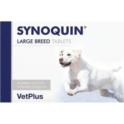 VetPlus Synoquin EFA Large Breed - 30 Tabletten zur Gelenkunterstützung