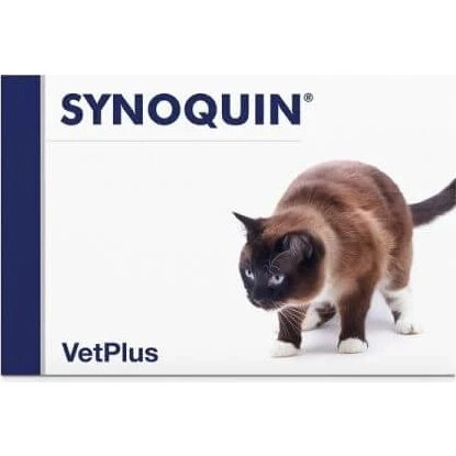VetPlus Synoquin Katze - Gelenkunterstützung, 30 Kapseln