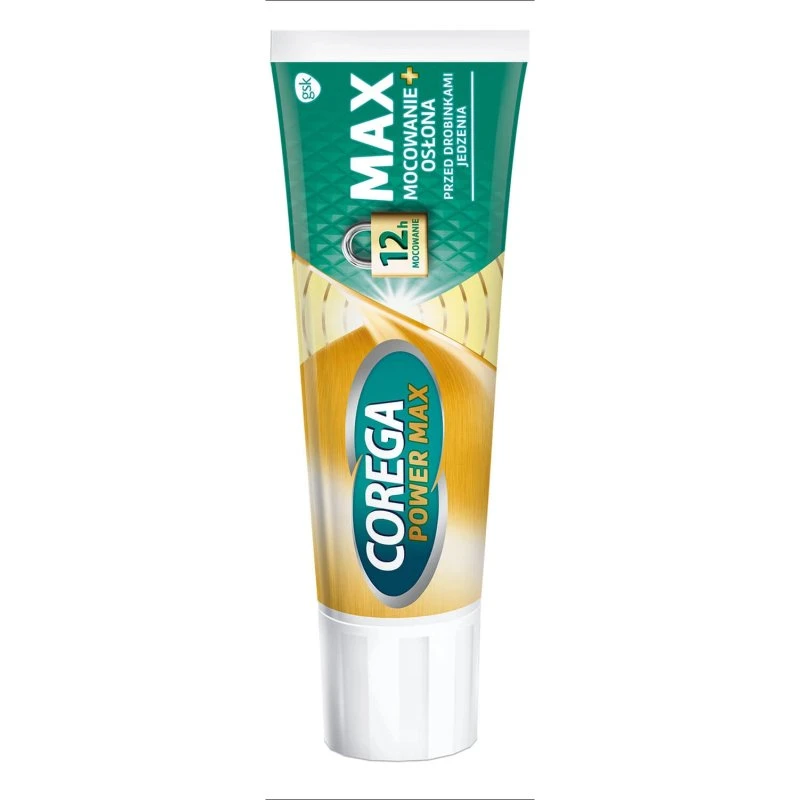 Corega Power Max Fixation + Cover Fixiercreme Mint 40g
