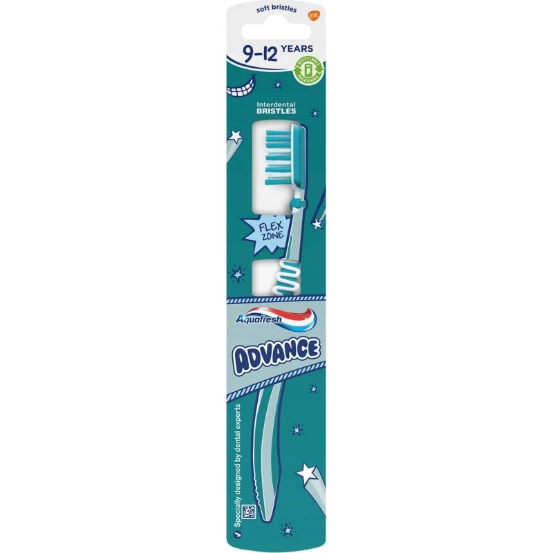 Aquafresh Advance Kinderzahnbürste 9-12 Jahre Soft