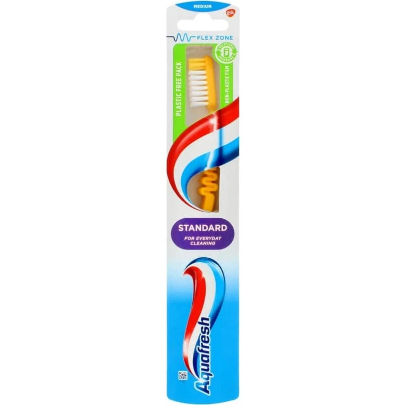 Aquafresh Family Zahnbürste Medium mit Flex-System