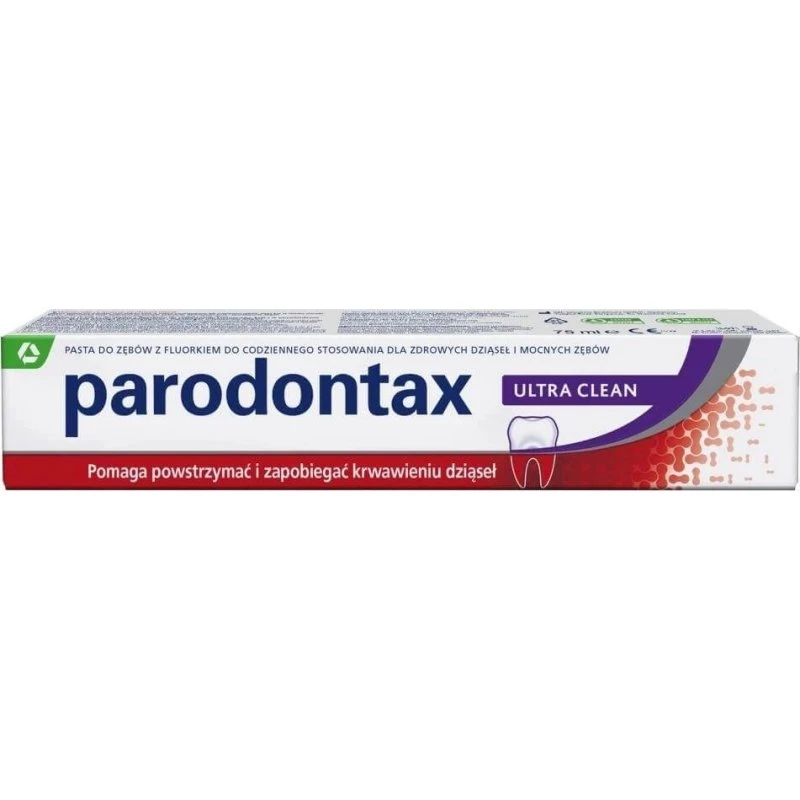Parodontax Ultra Clean Zahnpasta gegen Zahnfleischbluten, 75 ml