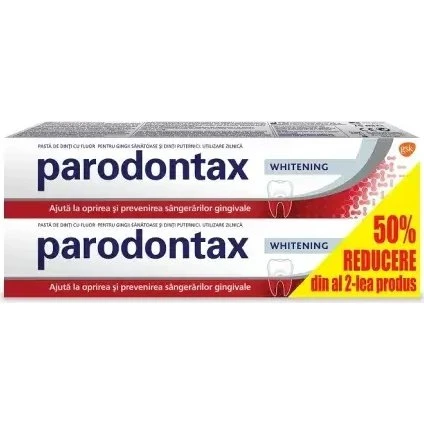 Parodontax Whitening Zahnpasta, 2x75 ml