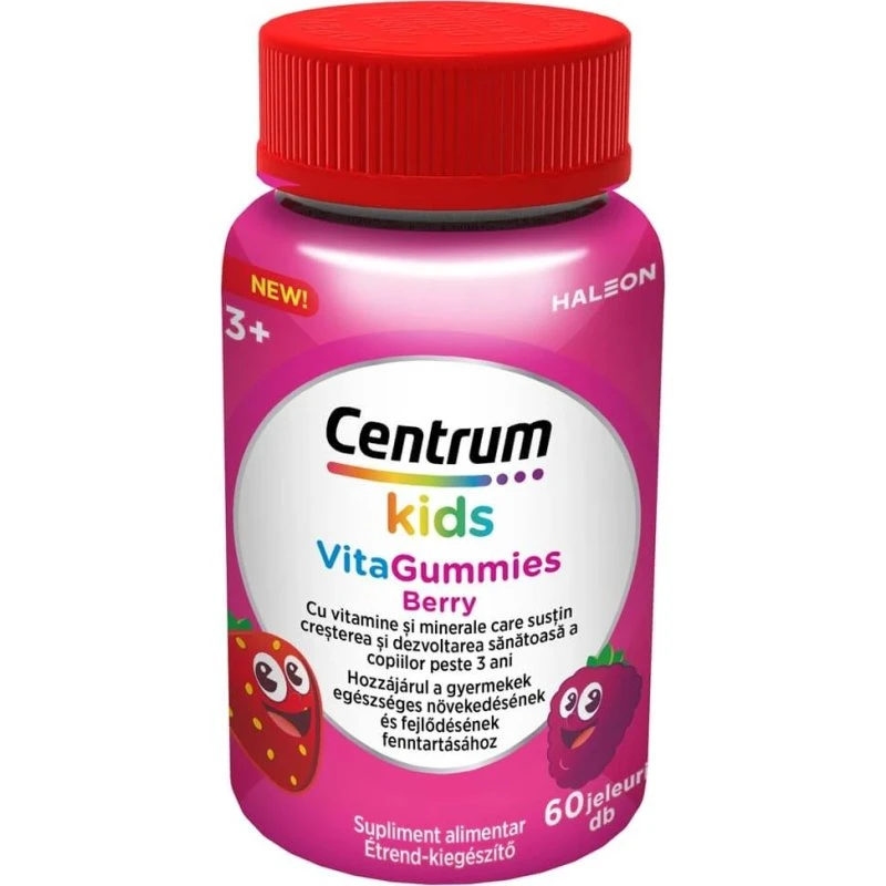 Centrum Kids VitaGummies Beere, 60 Gummibärchen