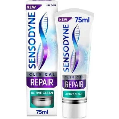 Sensodyne Clinical Repair Active Clean Zahnpasta, 75 ml