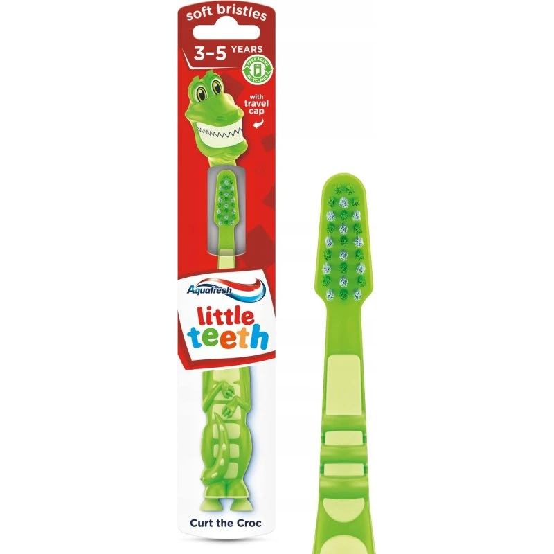 Aquafresh Little Teeth Kinderzahnbürste, 3-5 Jahre, Soft, 1 Stück