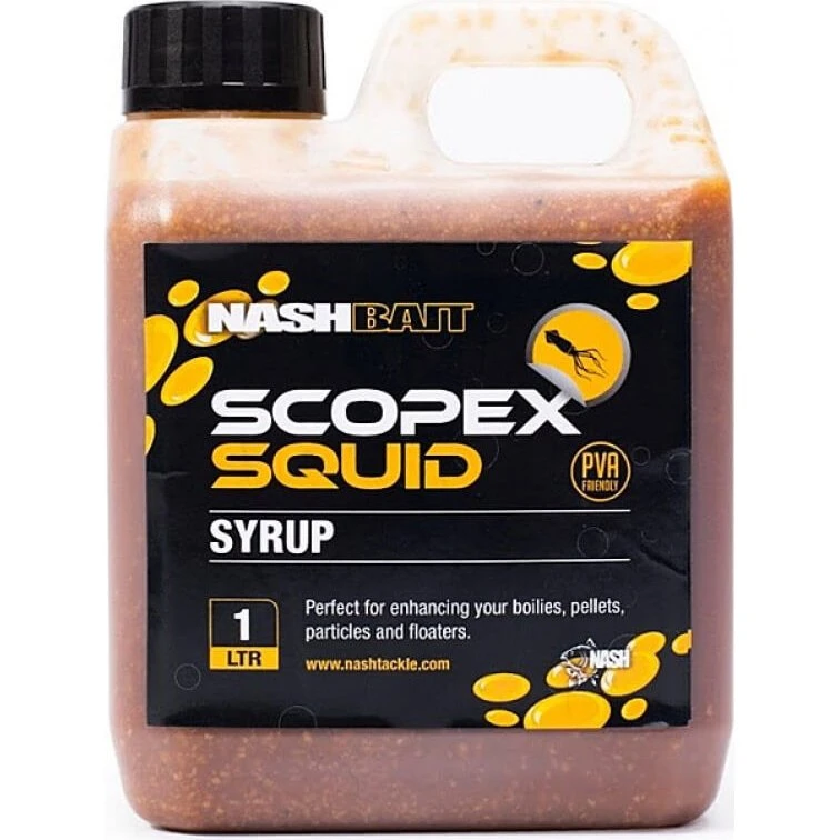 Nash Scopex Squid Booster Syrup 1 Liter