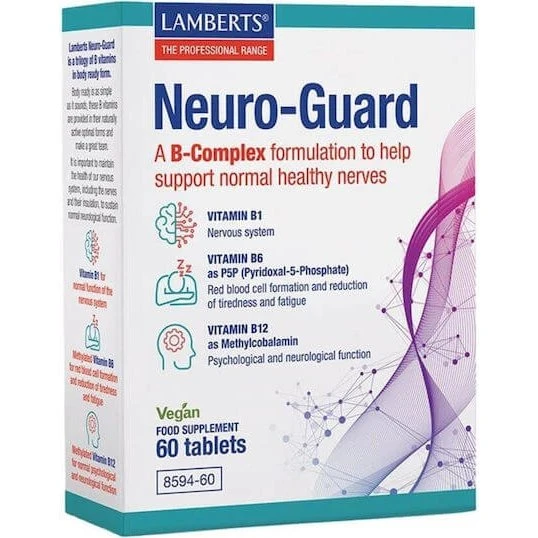 Lamberts Neuro-Guard B-Vitamin-Komplex 60 Tabletten