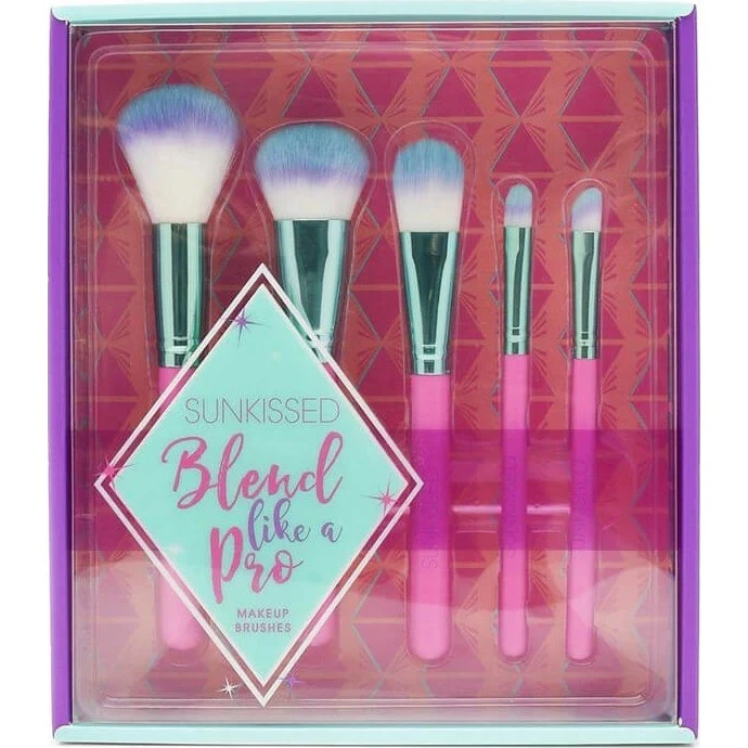 Sunkissed Blend Like A Pro Makeup Pinsel Set (5-teilig)