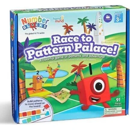 Hand2Mind Numberblocks Spiel: Model Palace Race (ab 3 Jahren)